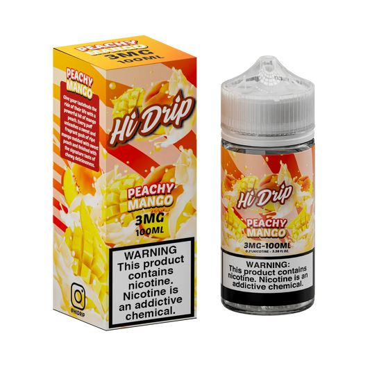 Hi Drip Iced: Peachy Mango (3mg/100ml)