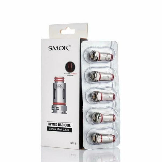 Smok: Rpm80 Rgc Coil( Conical Mesh 0.17 Ohms)