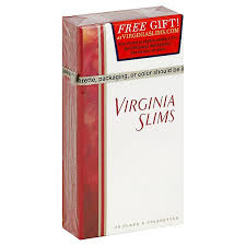 Virginia Slims: Red 100s Box