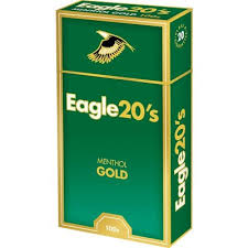 Eagle 20's: Menthol Gold 100s Box