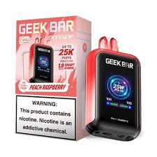 Geek Bar Skyview: Peach Raspberry (25K Puffs)