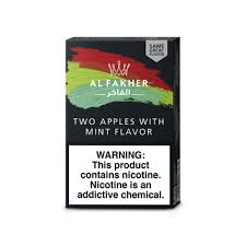 Al Fakher: Two Apples With Mint (50g)