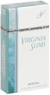 Virginia Slims Menthol Silver Pack