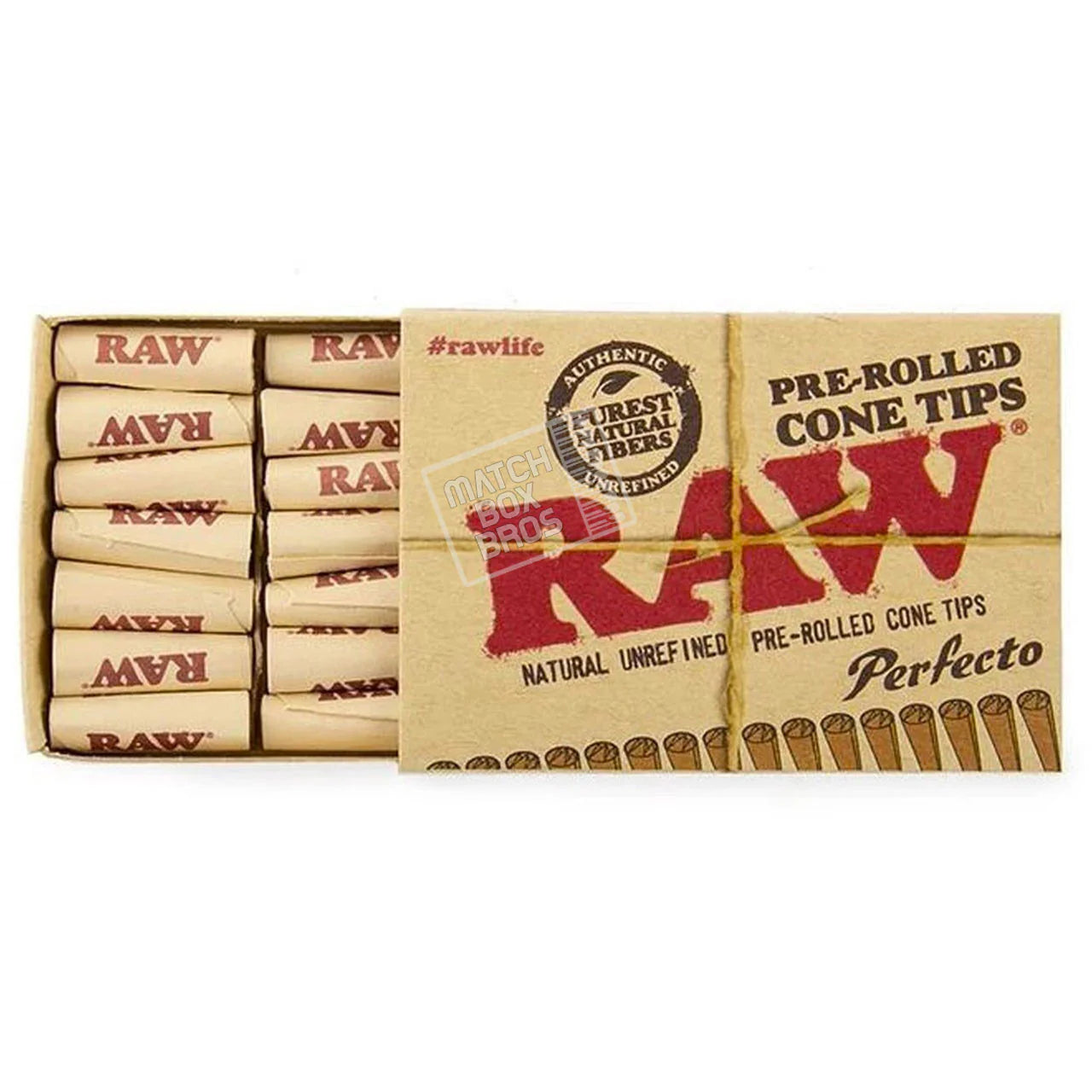Raw:  Perfecto (Pre Rolled Coned Tips)