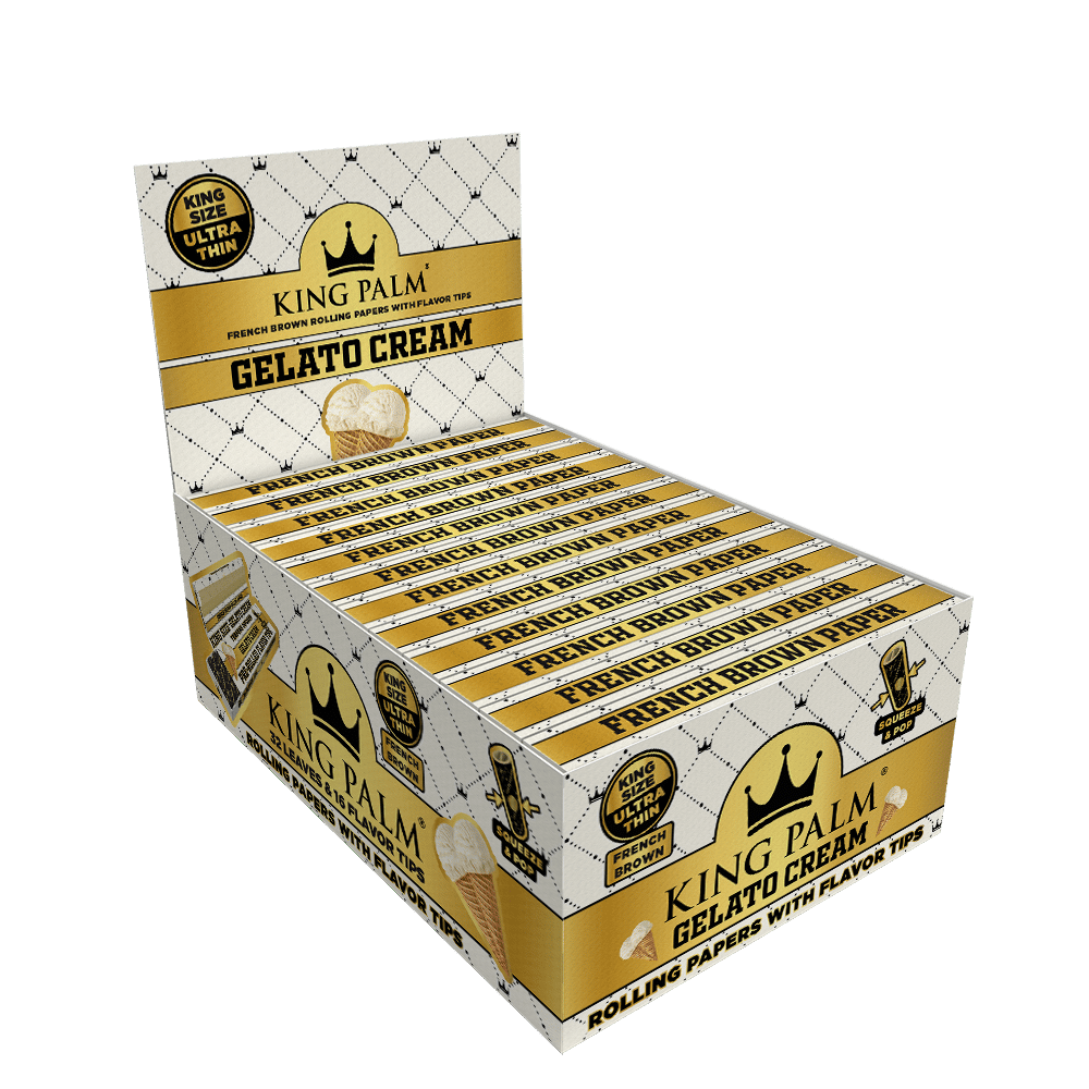 King Palm: Gelato Cream(King Size Papers + Tips)