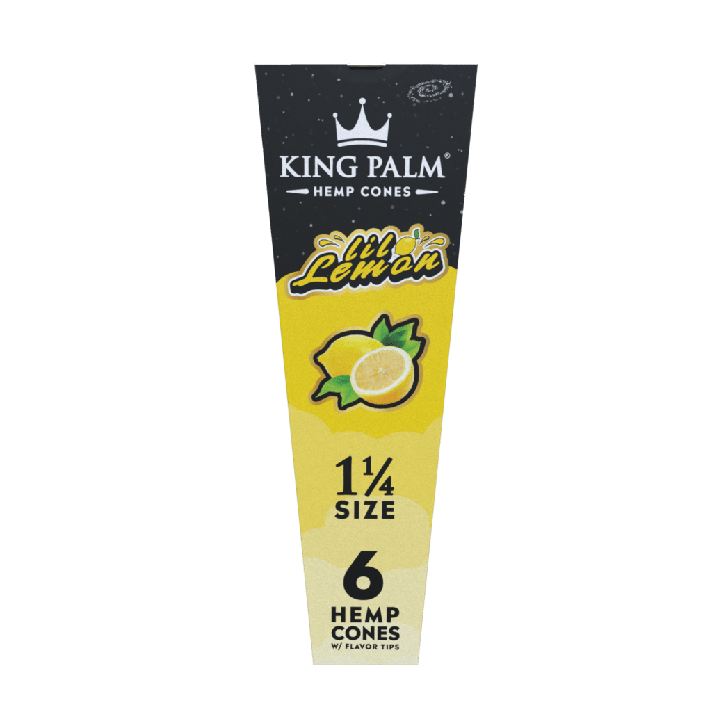 King Palm Hemp Cones: Lil Lemon (1 1/4 - 6ct.)