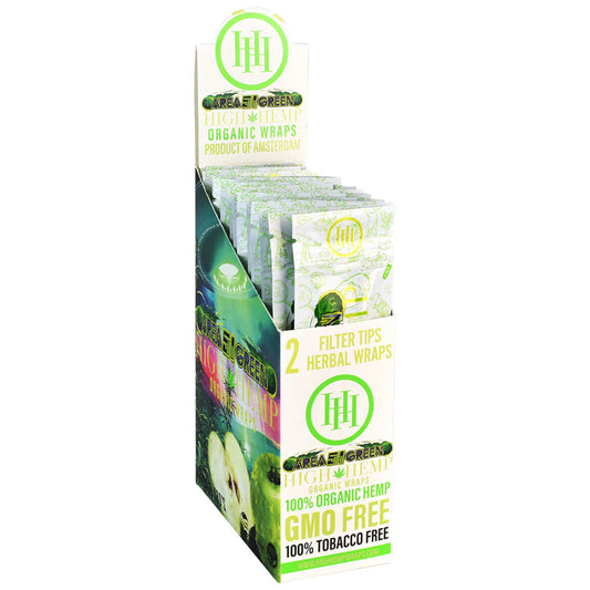 High Hemp Organic Wraps: Area51Green (2 ct.)