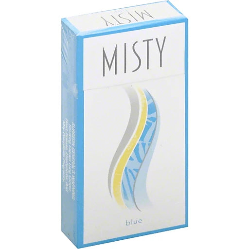 Misty: Blue Slim 100's Box