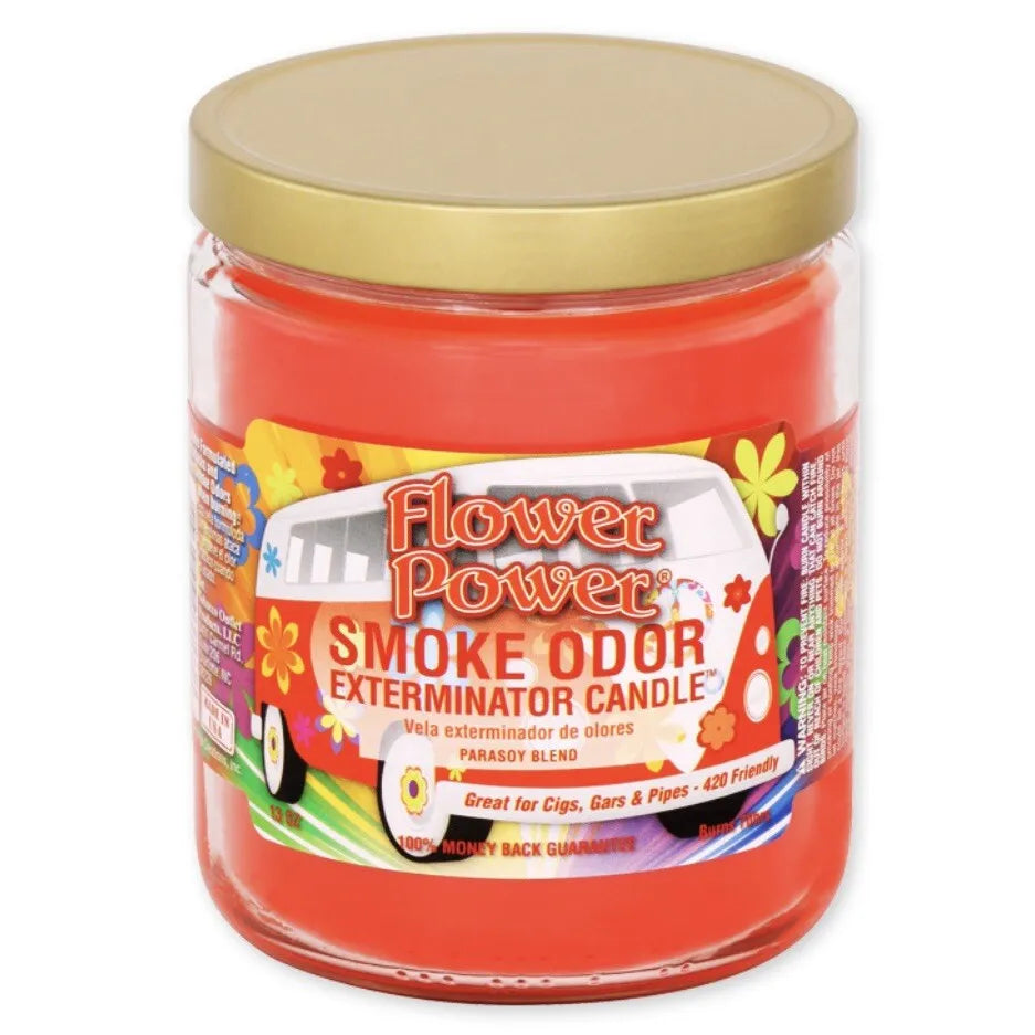 Smoke Odor- Exterminator Candle: Flower Power