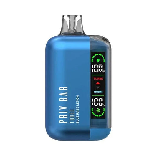 Priv Bar Turbo: Blue Razz Lemon (10K - 15K)