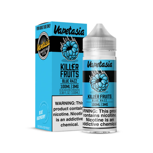 Vapetasia Killer Fruits Blue Razz (3mg/100ml)