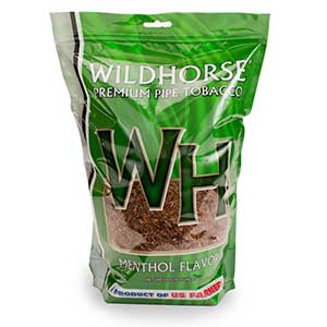 Wildhorse Premium  Tobacco: Green (6 Oz.)